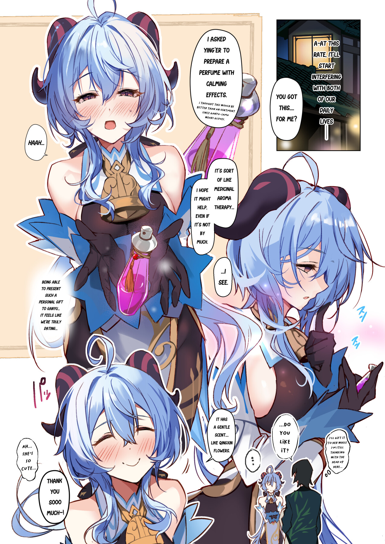 Hentai Manga Comic-Let Us Indulge in Each Other, Ganyu-sama! ~Awakening of the Bestial Instinct~-Read-9